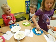 Odpolední zdravá svačinka s rodiči